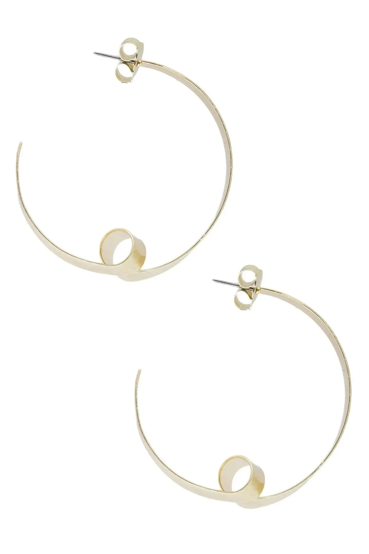 Looped Hoop Earring sold by SAACHI product image thumbnail 3