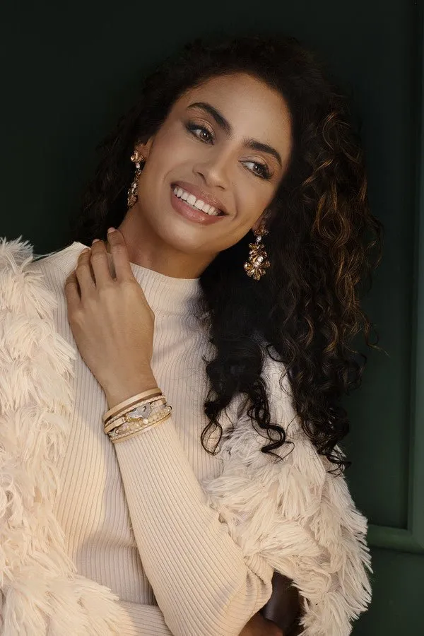 Crystal Chandelier Drop Earrings sold by SAACHI product image thumbnail 4