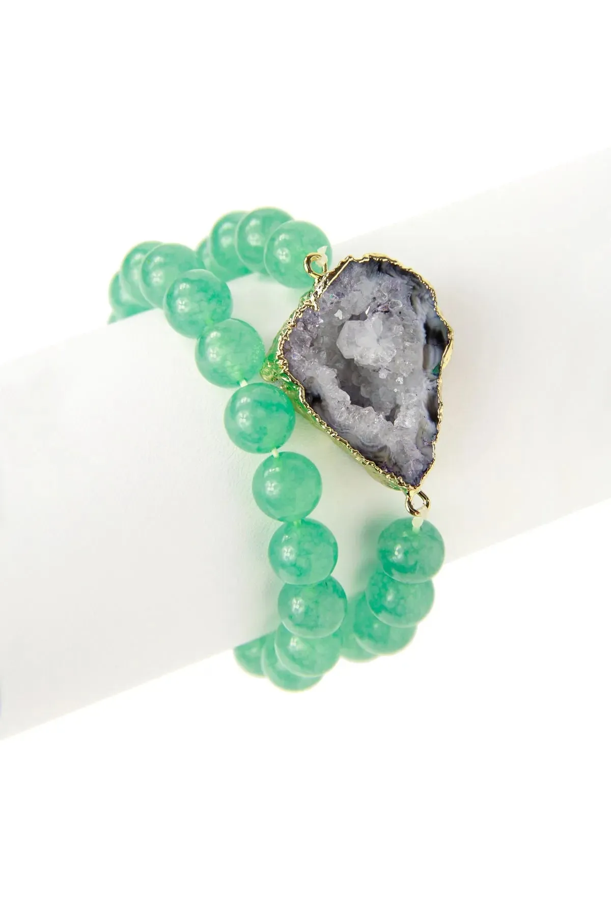 Open Agate Bracelet sold by SAACHI product image thumbnail 2