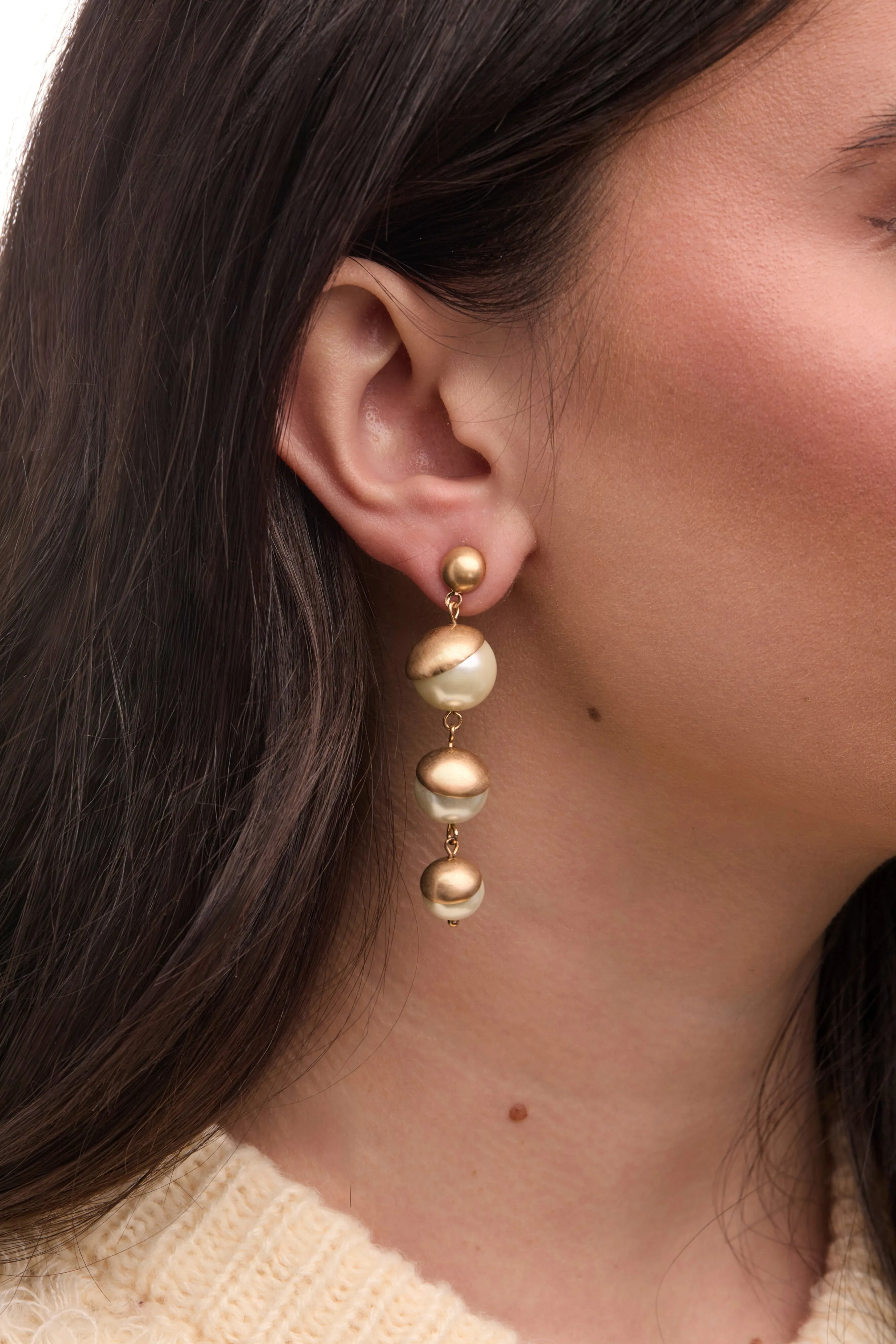 Half Moon Earring sold by SAACHI product image thumbnail 3