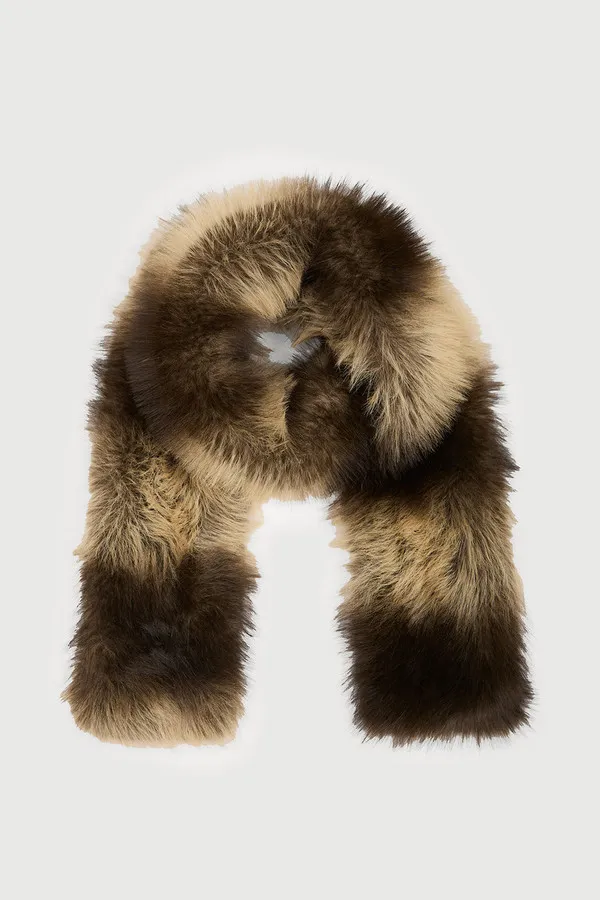 Faux Fur Statement Scarf sold by SAACHI product image thumbnail 2