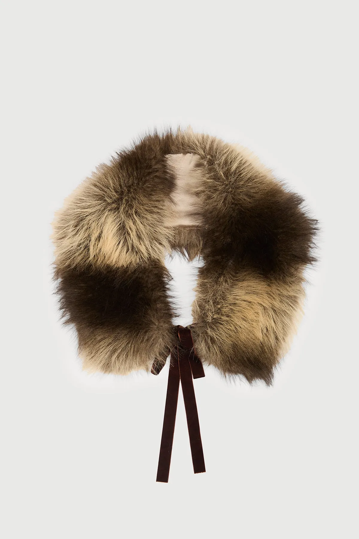 Faux Fur Tie Collar sold by SAACHI product image thumbnail 3