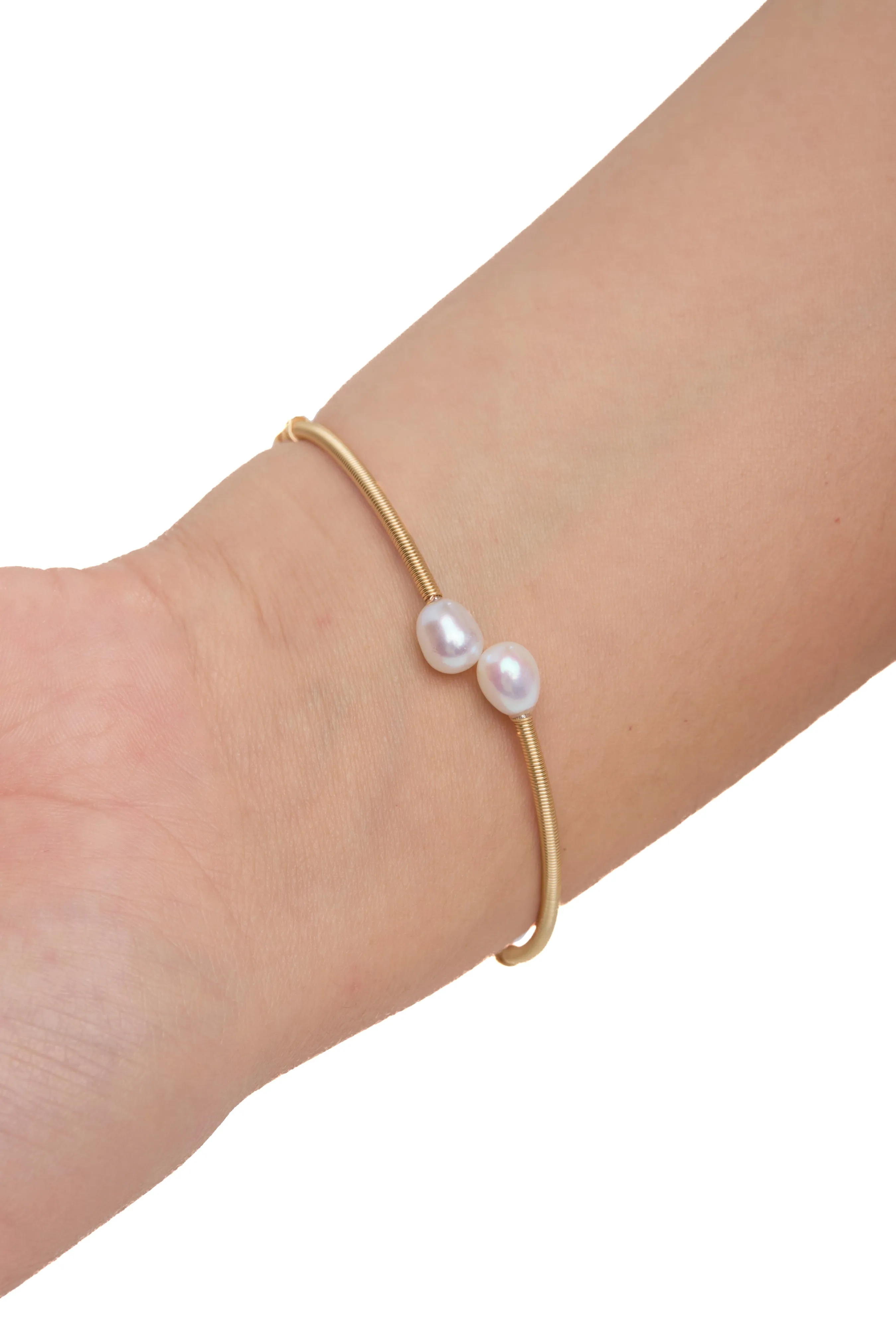 Freshwater Pearl Bracelet Cuff sold by SAACHI product image thumbnail 3