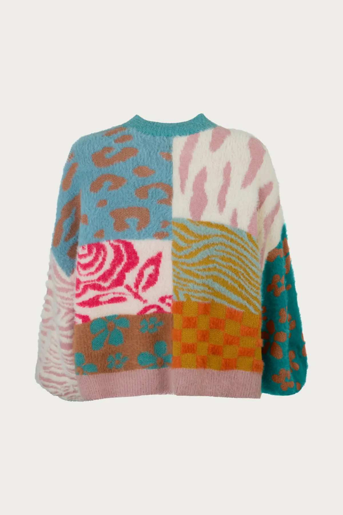 Short Multi Patterned Cardigan sold by SAACHI product image thumbnail 3