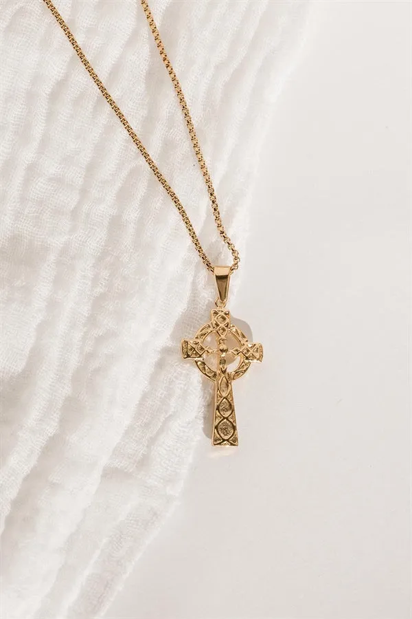 Radiant Cross Necklace sold by Sabo Skirt product image thumbnail 3