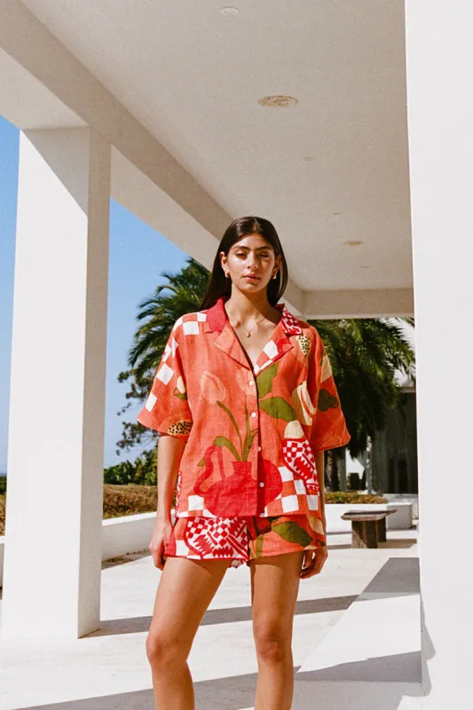 Seona Top - Dolce Rossa made by Sabo Skirt