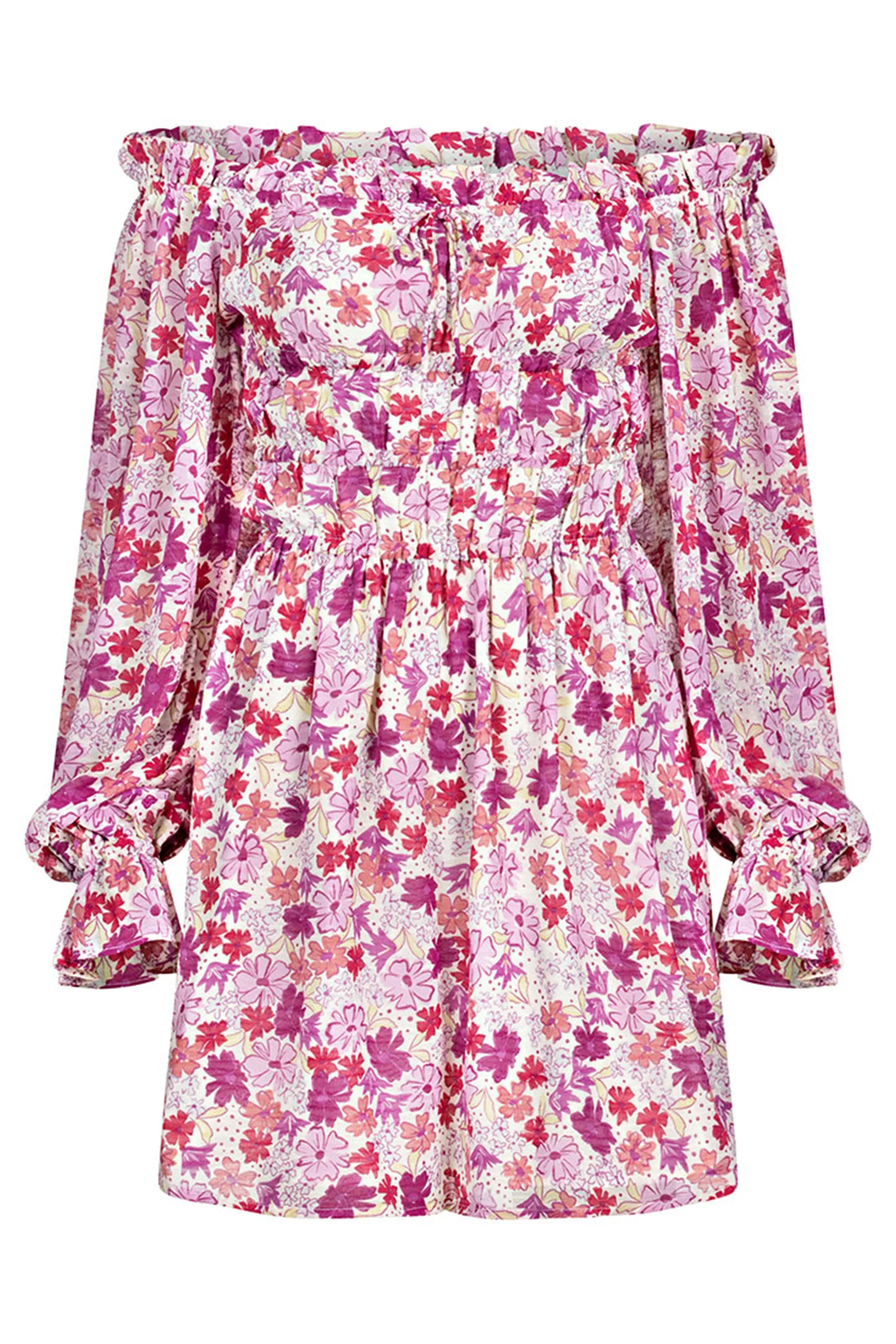 Doja Off Shoulder Dress sold by Sabo Skirt product image thumbnail 3