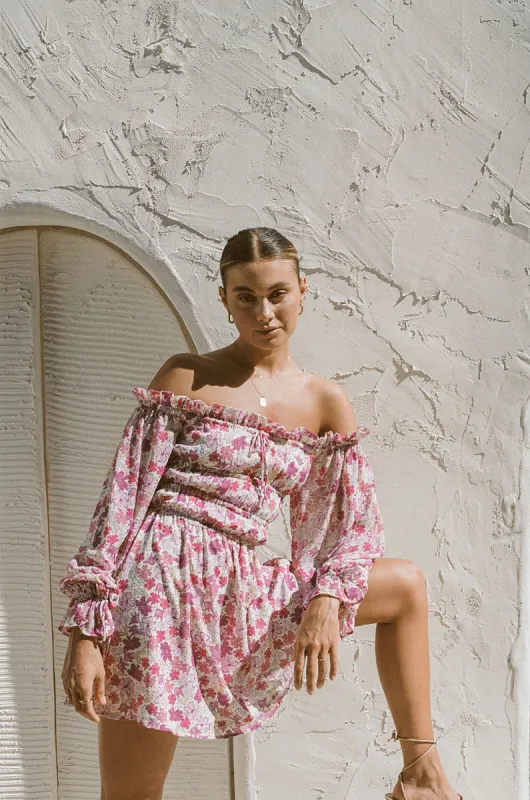 Doja Off Shoulder Dress sold by Sabo Skirt