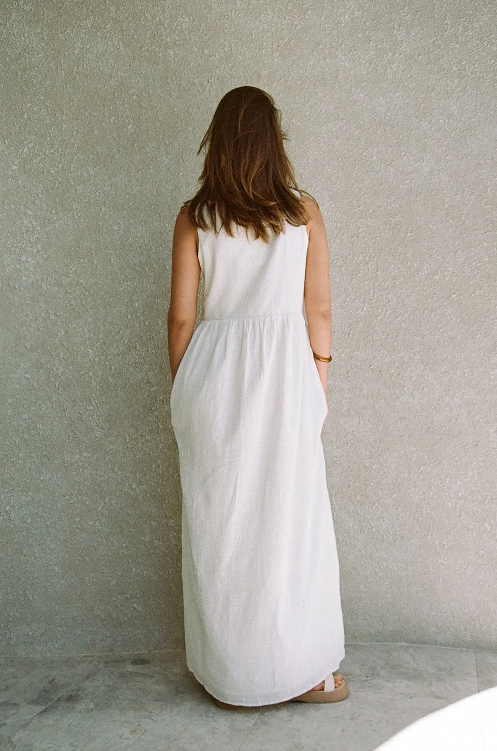 SAMPLE-Hara Dress - White sold by Sabo Skirt product image thumbnail 3
