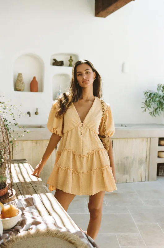 SAMPLE-Tarelle Dress - Honey sold by Sabo Skirt