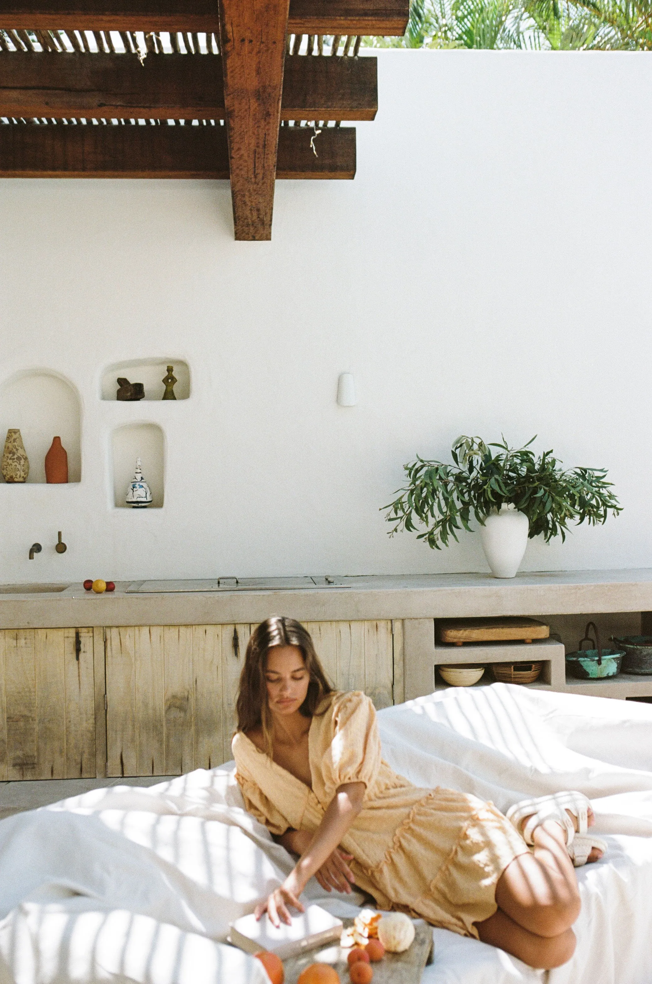 SAMPLE-Tarelle Dress - Honey sold by Sabo Skirt product image thumbnail 4