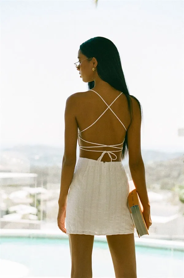 Backless River Dress sold by Sabo Skirt