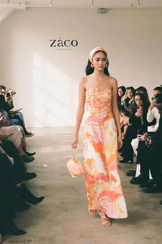 Kahlo Dress - Calista Sunset made by Sabo Skirt