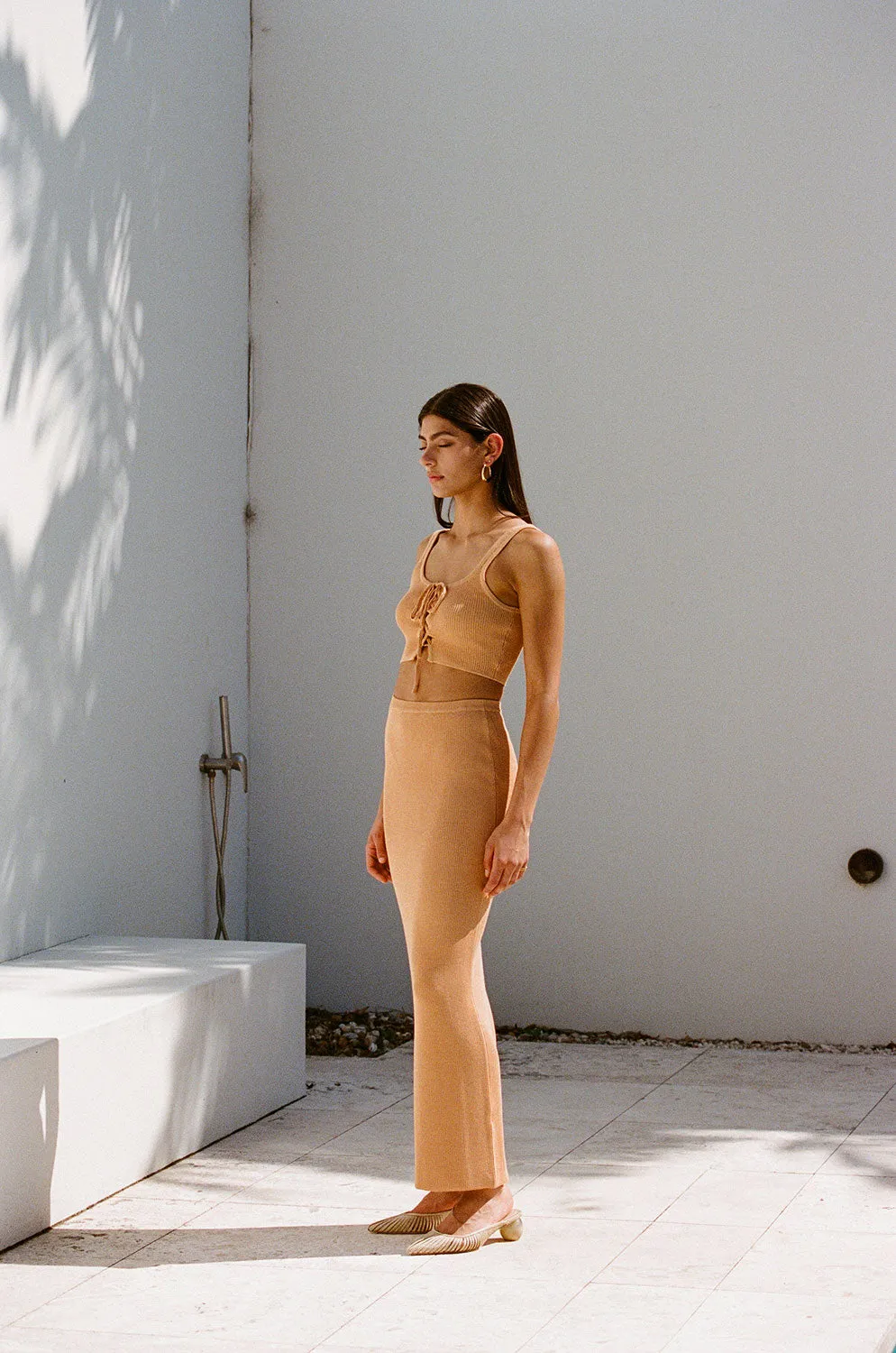 Leander Skirt - Toffee sold by Sabo Skirt product image thumbnail 2