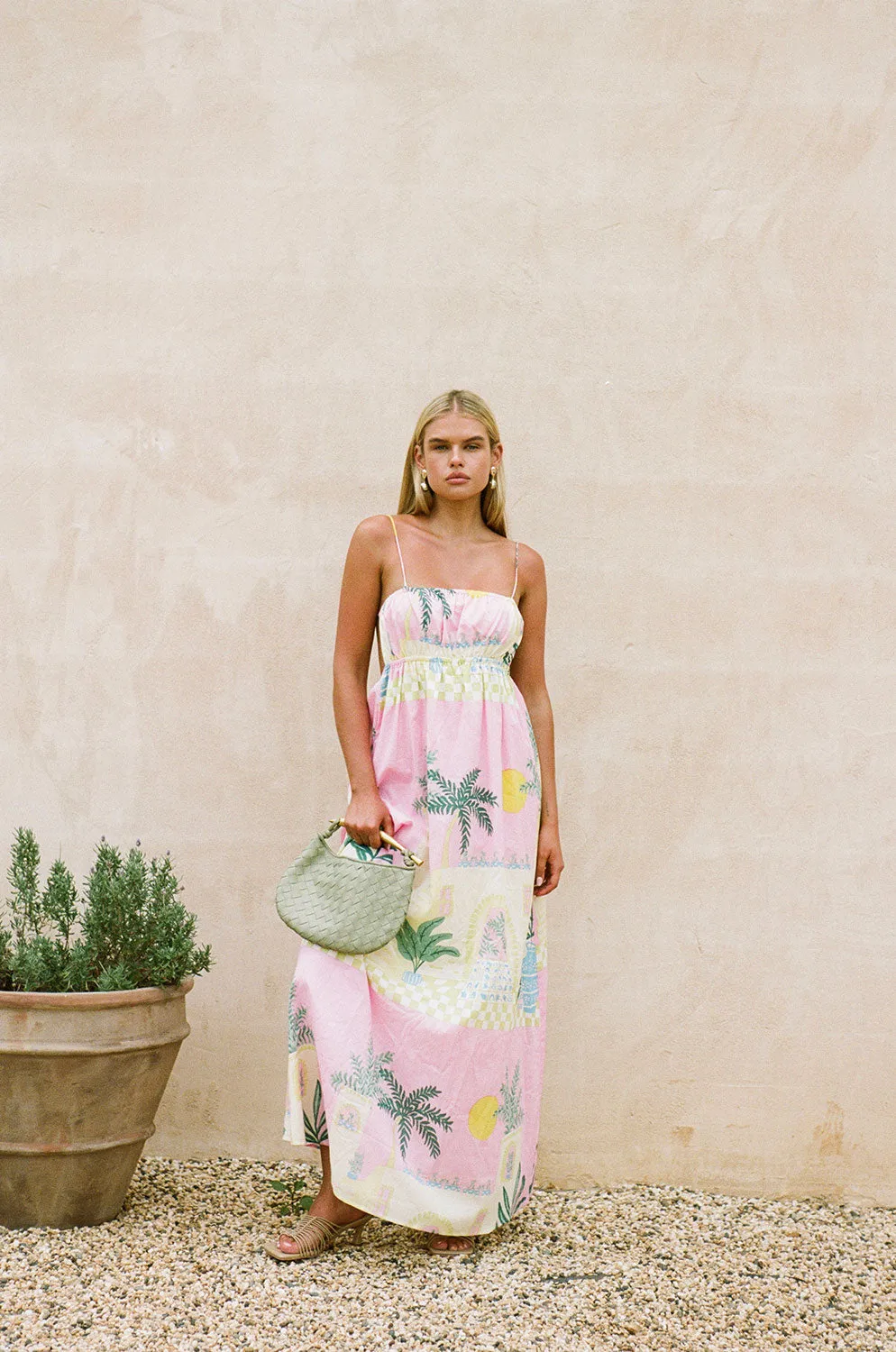 Catie Dress - Vista Pink sold by Sabo Skirt product image thumbnail 4