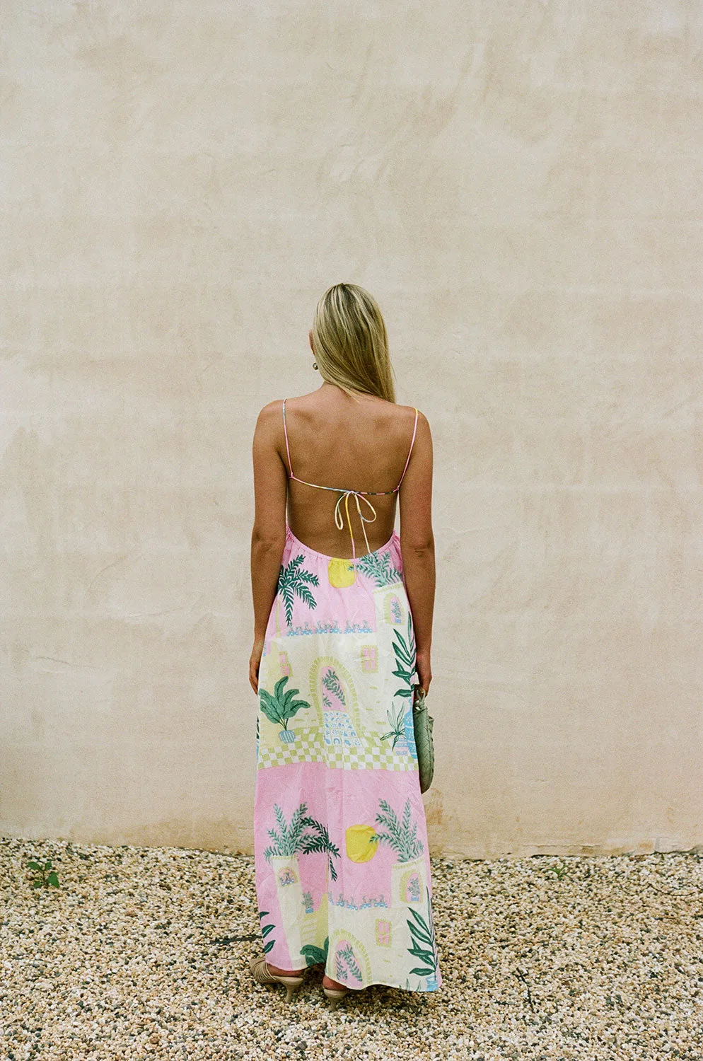 Catie Dress - Vista Pink sold by Sabo Skirt product image thumbnail 3