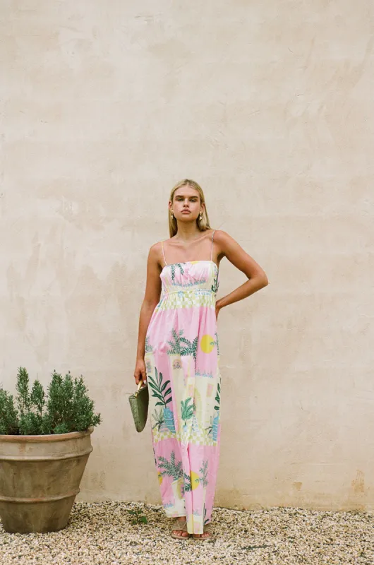 Catie Dress - Vista Pink sold by Sabo Skirt