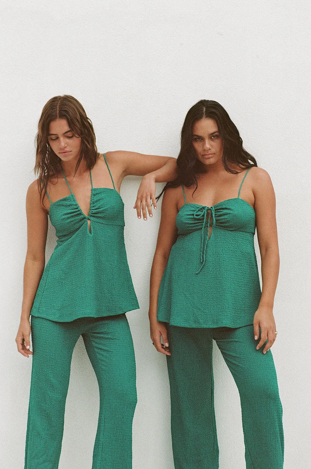Ashton Jumpsuit - Green sold by Sabo Skirt