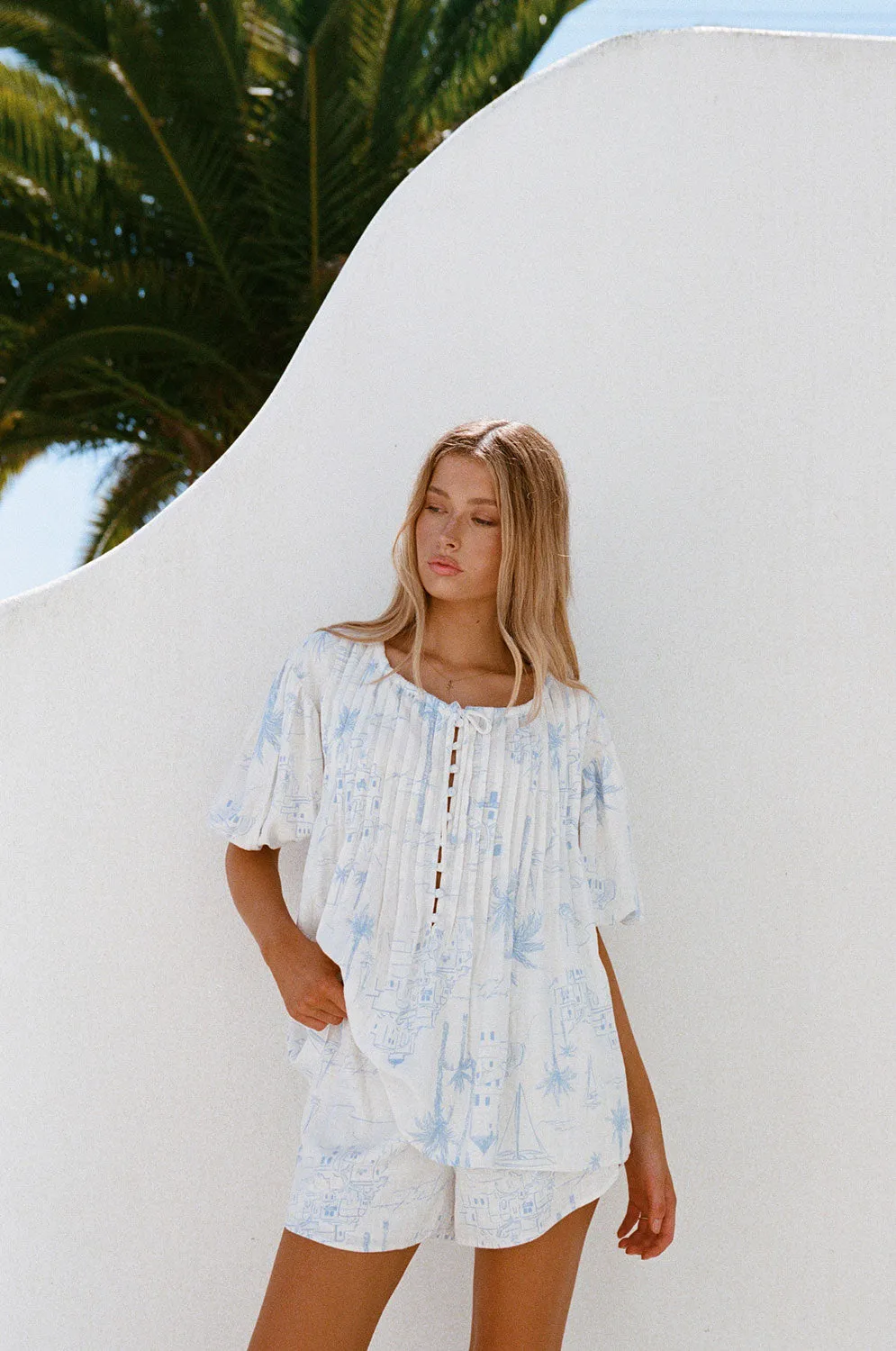 Leta Top - Santorini sold by Sabo Skirt product image thumbnail 3