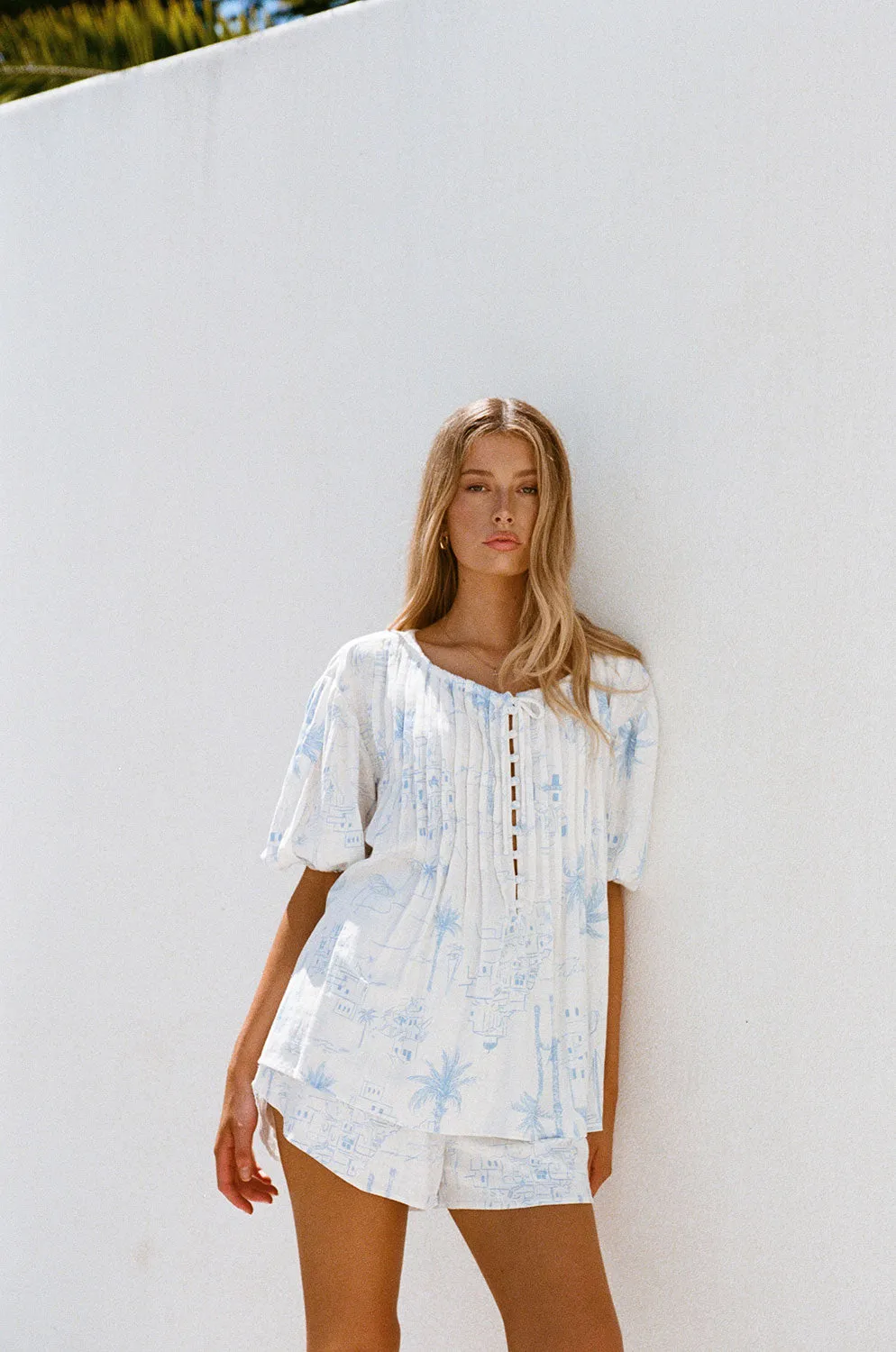 Leta Top - Santorini sold by Sabo Skirt product image thumbnail 5