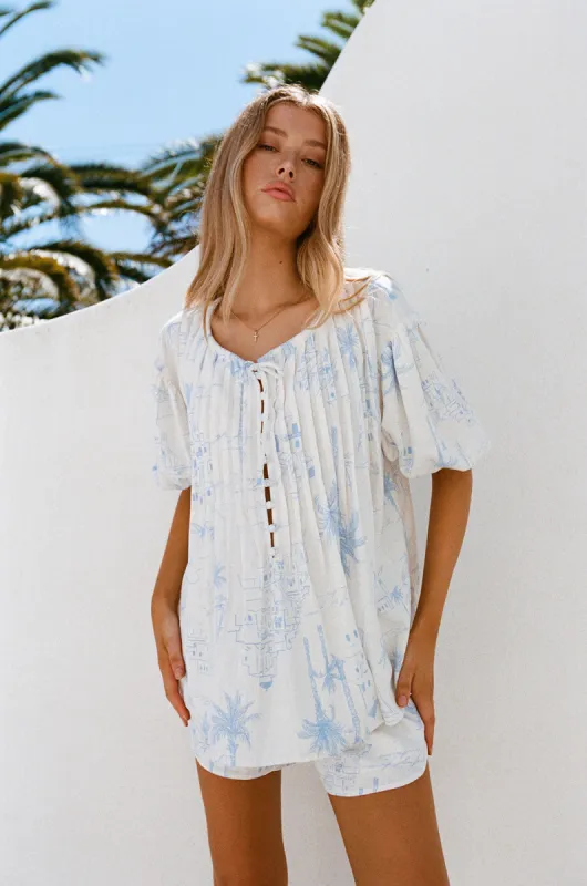 Leta Top - Santorini sold by Sabo Skirt