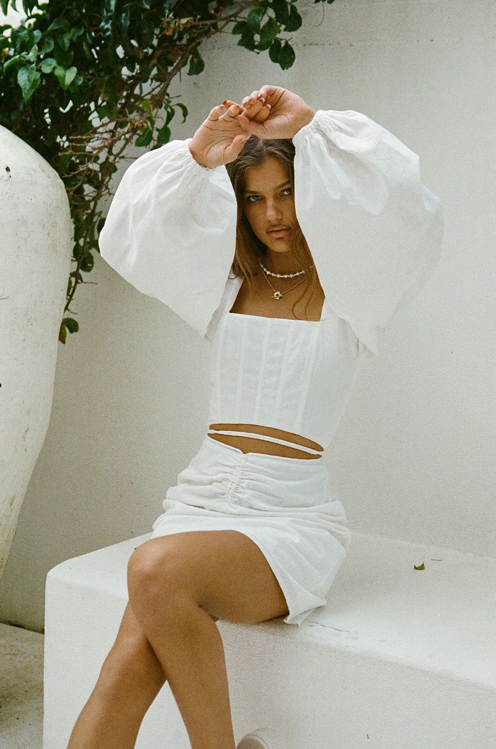 SAMPLE-Ilana Cutout Dress sold by Sabo Skirt product image thumbnail 3