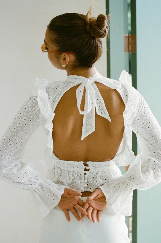 Nubia Top - Embroidered sold by Sabo Skirt