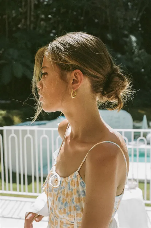 Twist Isa Hoops sold by Sabo Skirt