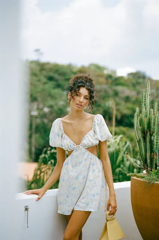 Eilish Dress - Bluebell sold by Sabo Skirt