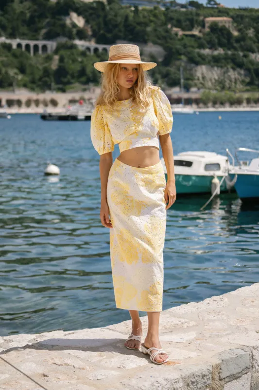 SAMPLE-Avani Midi Skirt - Solstice sold by Sabo Skirt