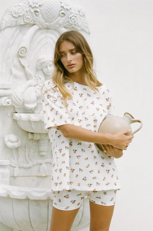 SAMPLE-Archer Tee - Rose sold by Sabo Skirt