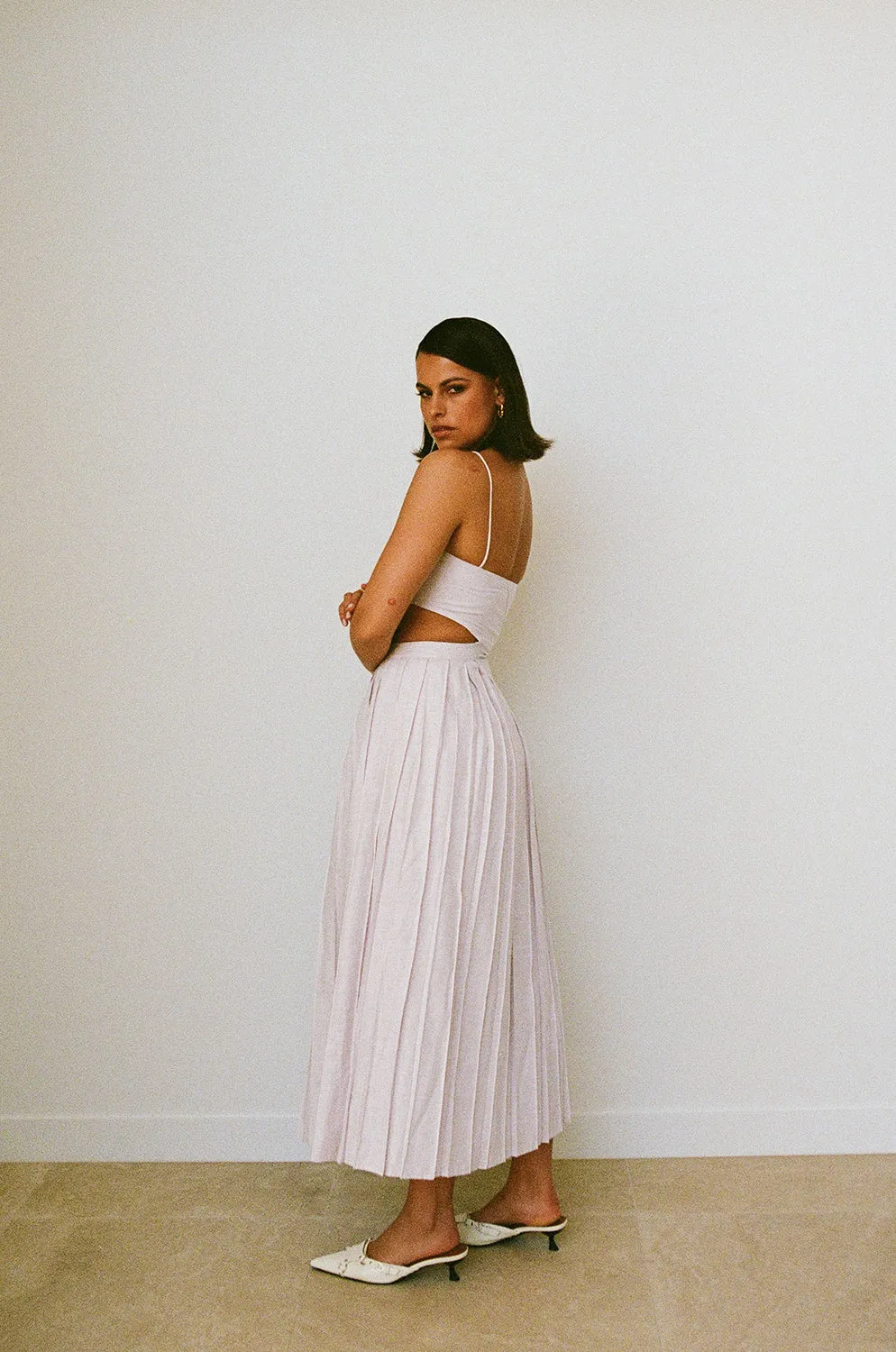 SAMPLE-Suzi Midi Dress sold by Sabo Skirt product image thumbnail 4