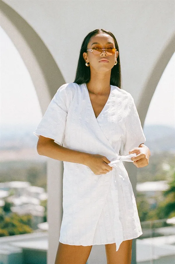 Presley Wrap Dress sold by Sabo Skirt product image thumbnail 3