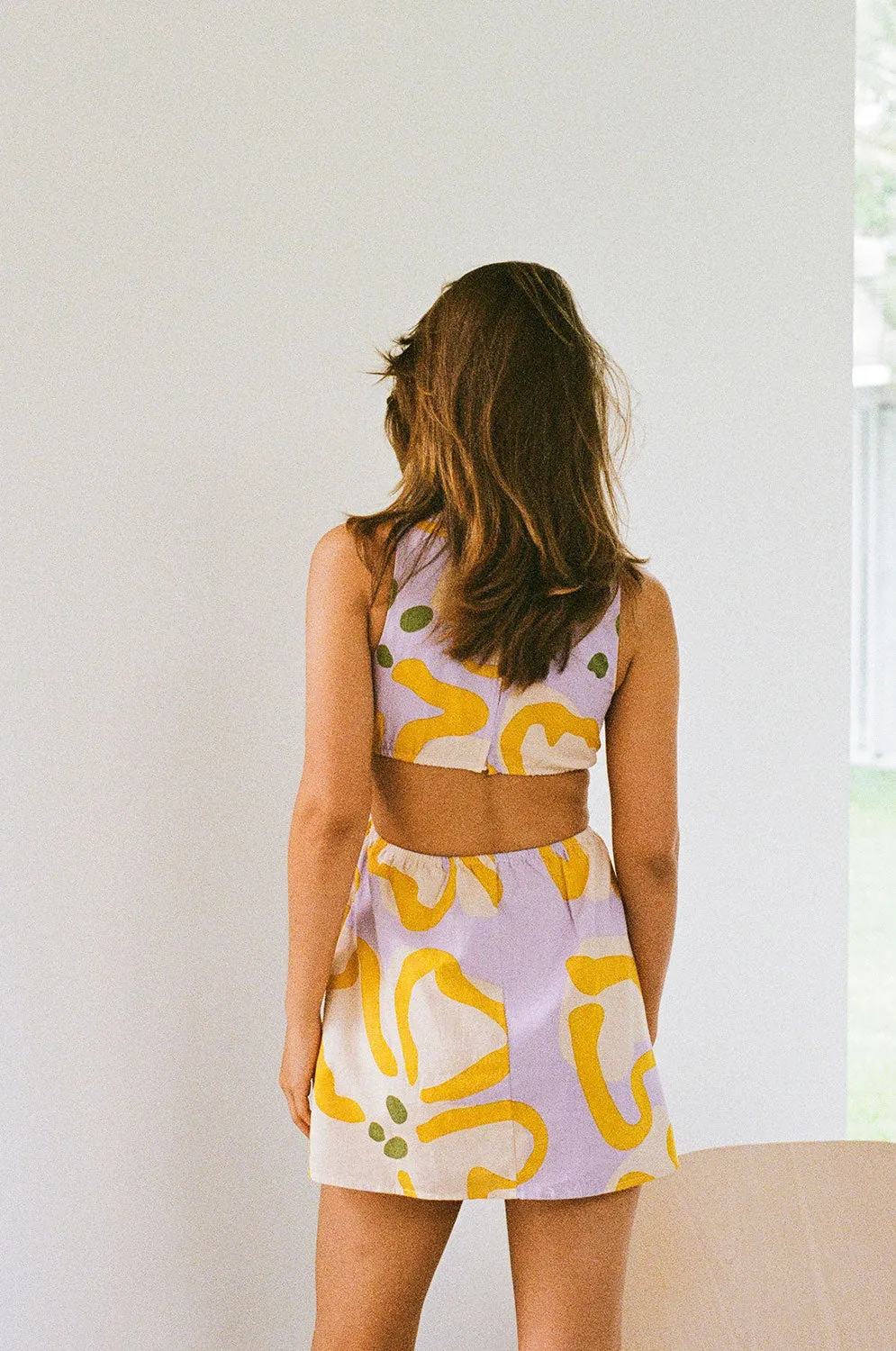 SAMPLE-Graciana Dress - Spot Floral sold by Sabo Skirt product image thumbnail 3