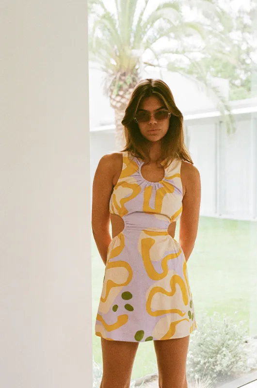 SAMPLE-Graciana Dress - Spot Floral sold by Sabo Skirt