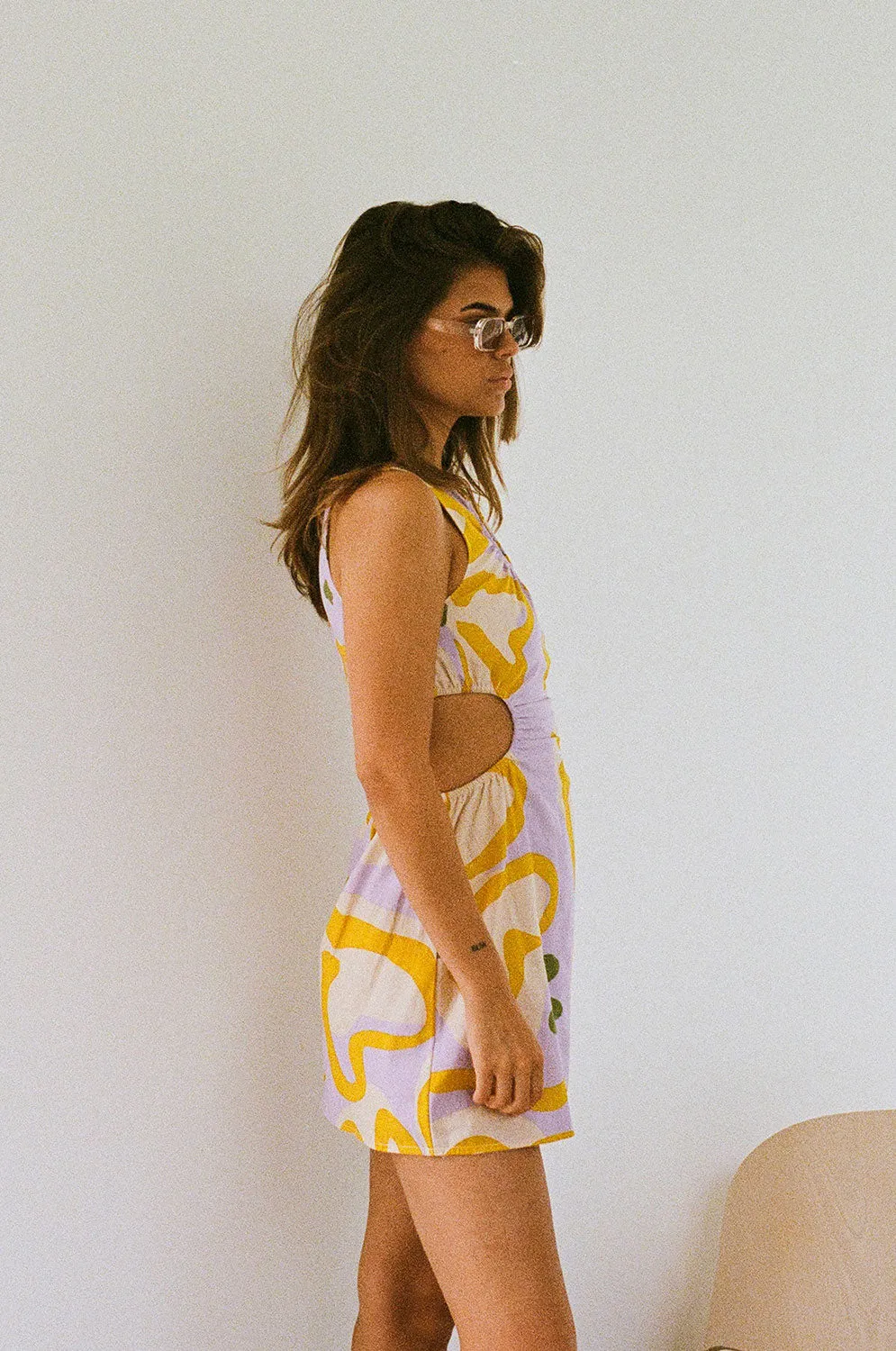 SAMPLE-Graciana Dress - Spot Floral sold by Sabo Skirt product image thumbnail 2