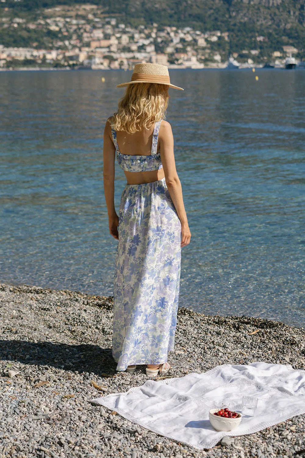 Venesa Skirt - Juniper Floral sold by Sabo Skirt product image thumbnail 3