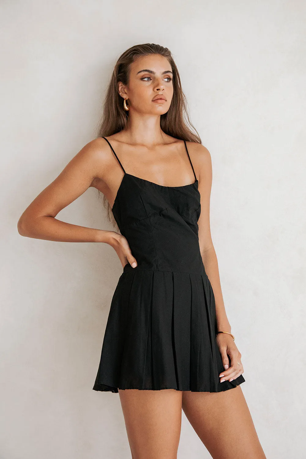 Angelica Dress - Black sold by Sabo Skirt