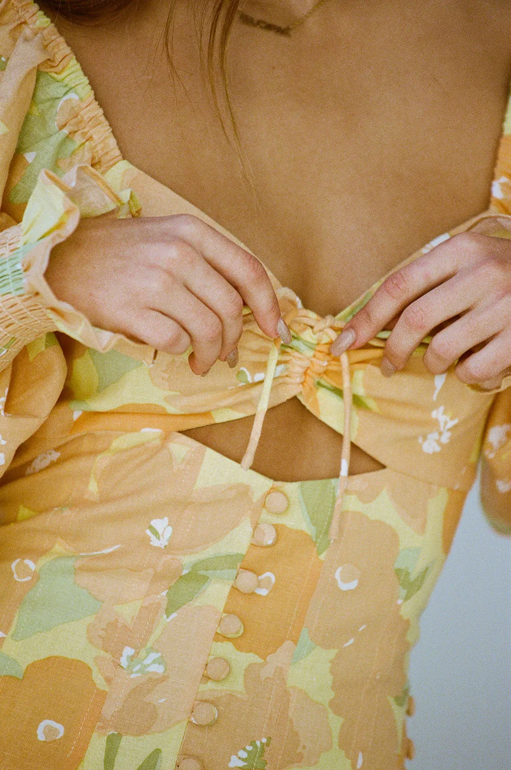 SAMPLE-Zayda Puff Dress sold by Sabo Skirt product image thumbnail 4