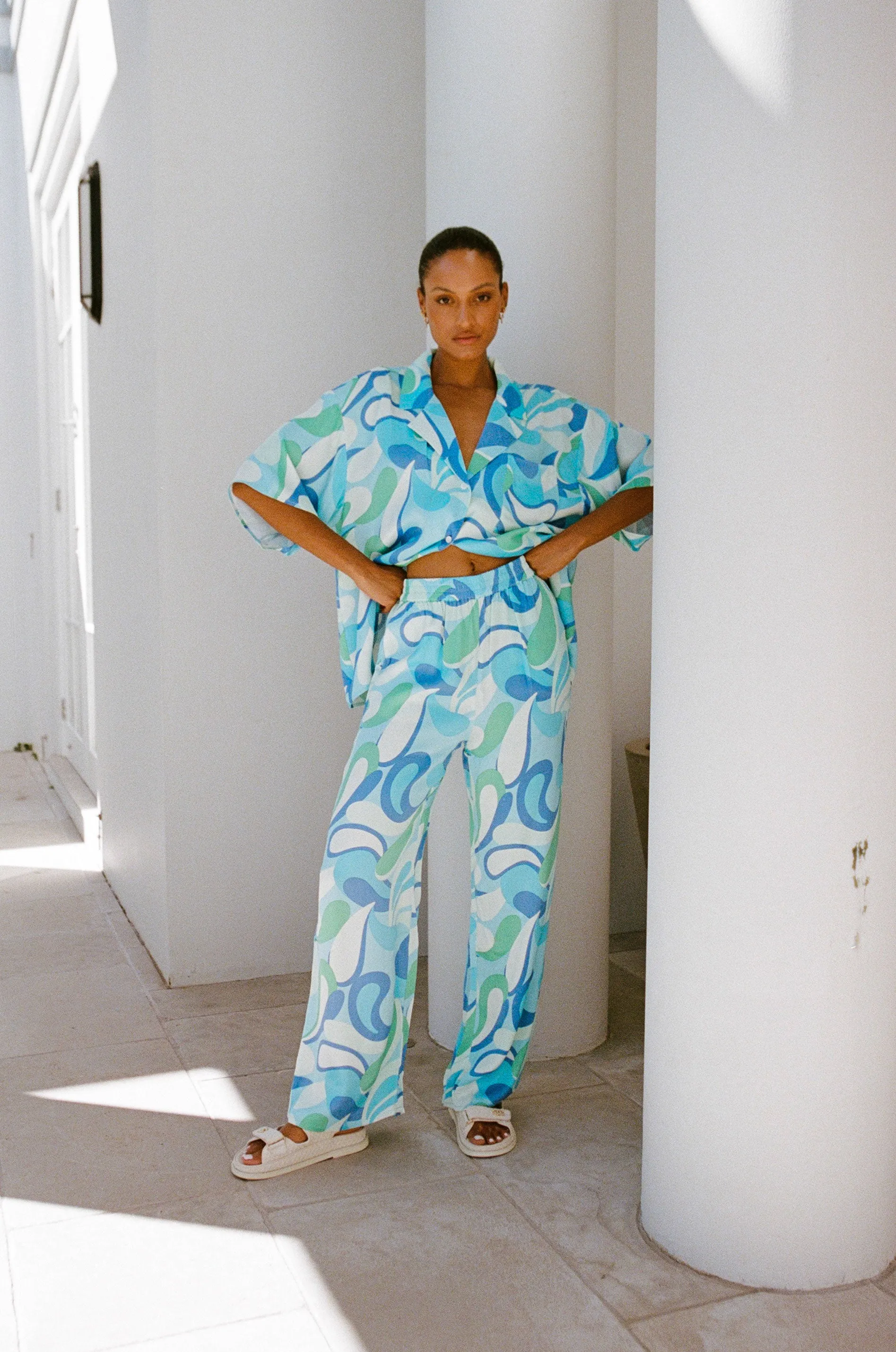 SAMPLE-Alanis Top - Swirl sold by Sabo Skirt product image thumbnail 3