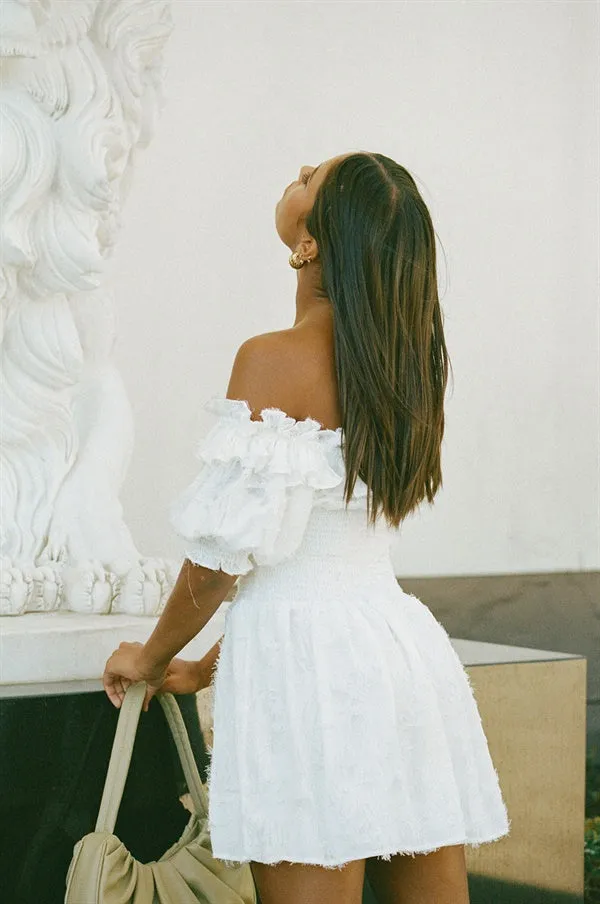 SAMPLE-Velette Shirred Dress sold by Sabo Skirt product image thumbnail 4