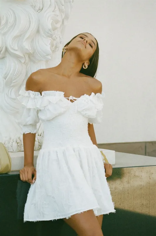 SAMPLE-Velette Shirred Dress sold by Sabo Skirt