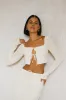 Marcelle Top - Cream sold by Sabo Skirt