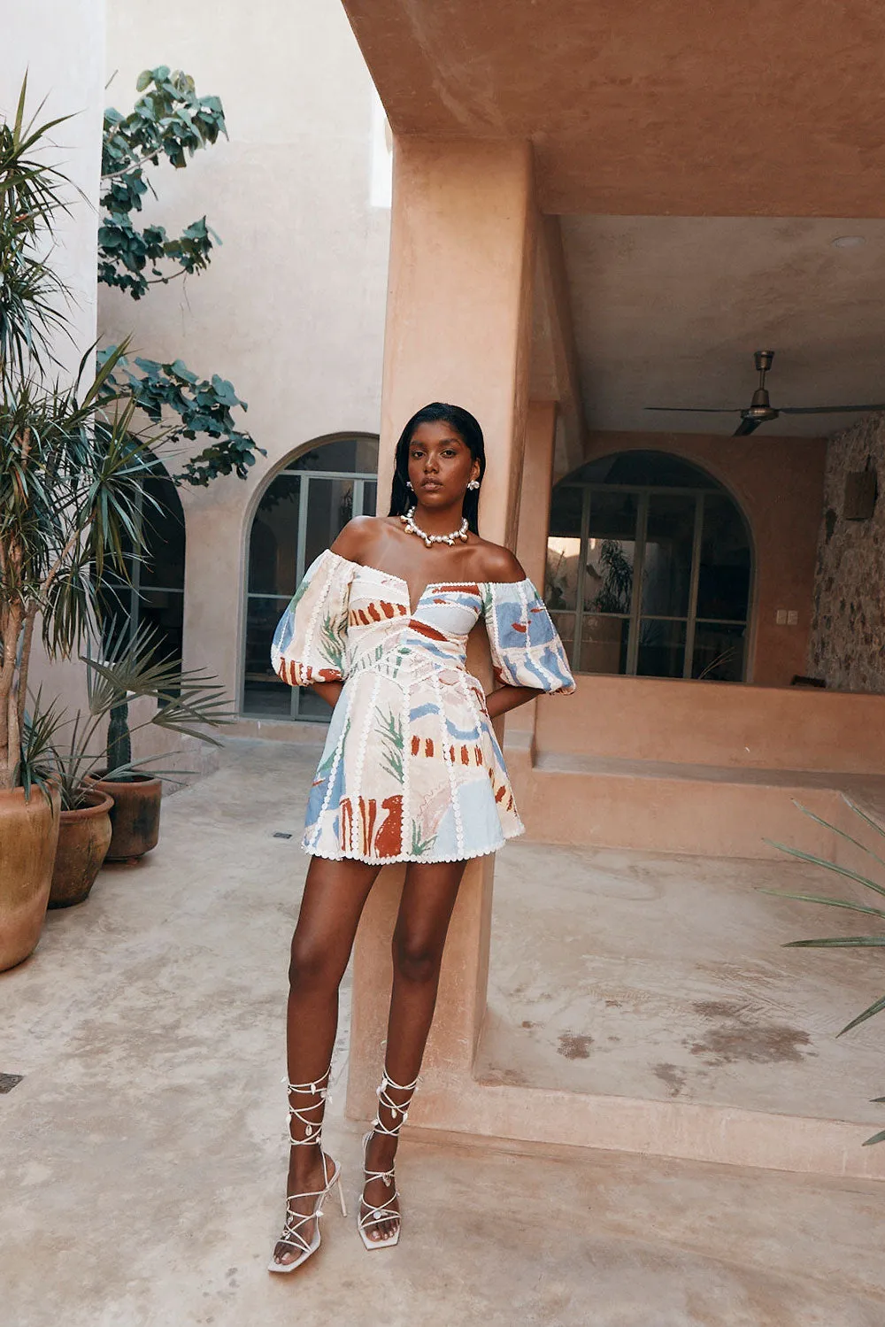 SAMPLE-Como Dress - Visione sold by Sabo Skirt product image thumbnail 3