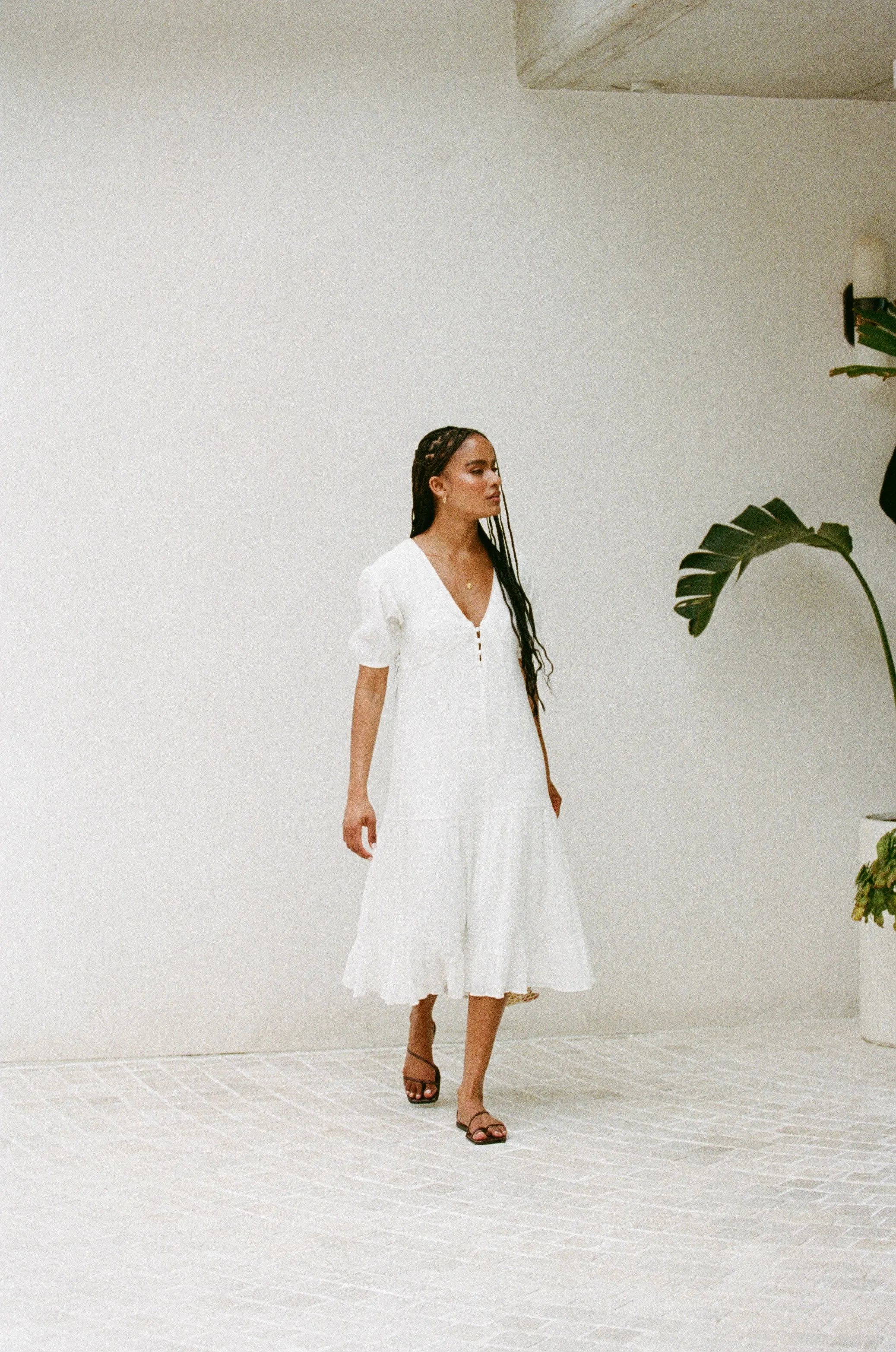 Vittoria Dress - White sold by Sabo Skirt product image thumbnail 5