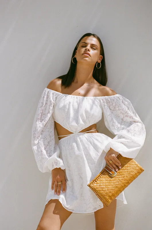 Naiya Off Shoulder Dress sold by Sabo Skirt