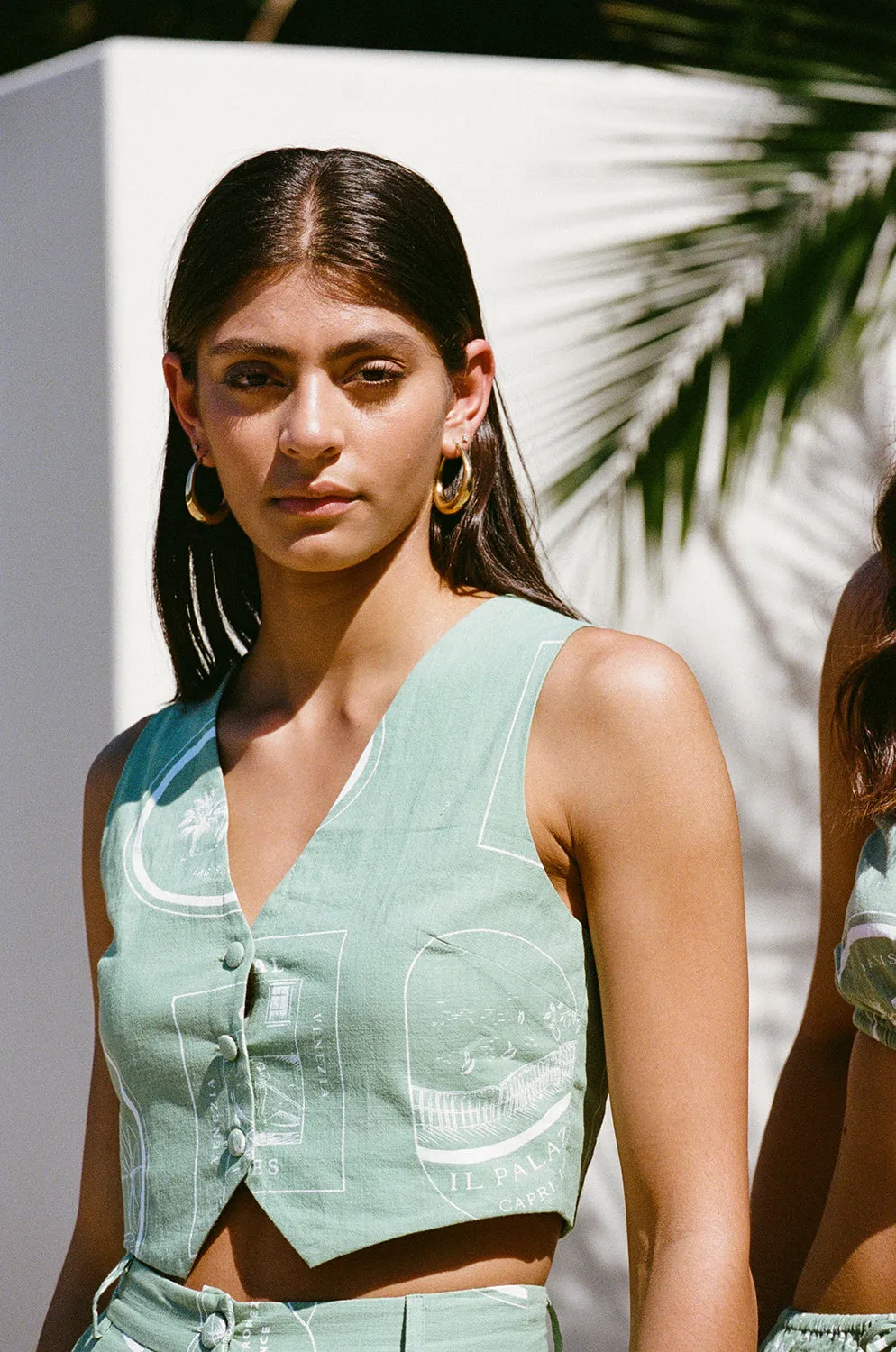 Montana Top - Luggage Labels sold by Sabo Skirt product image thumbnail 3