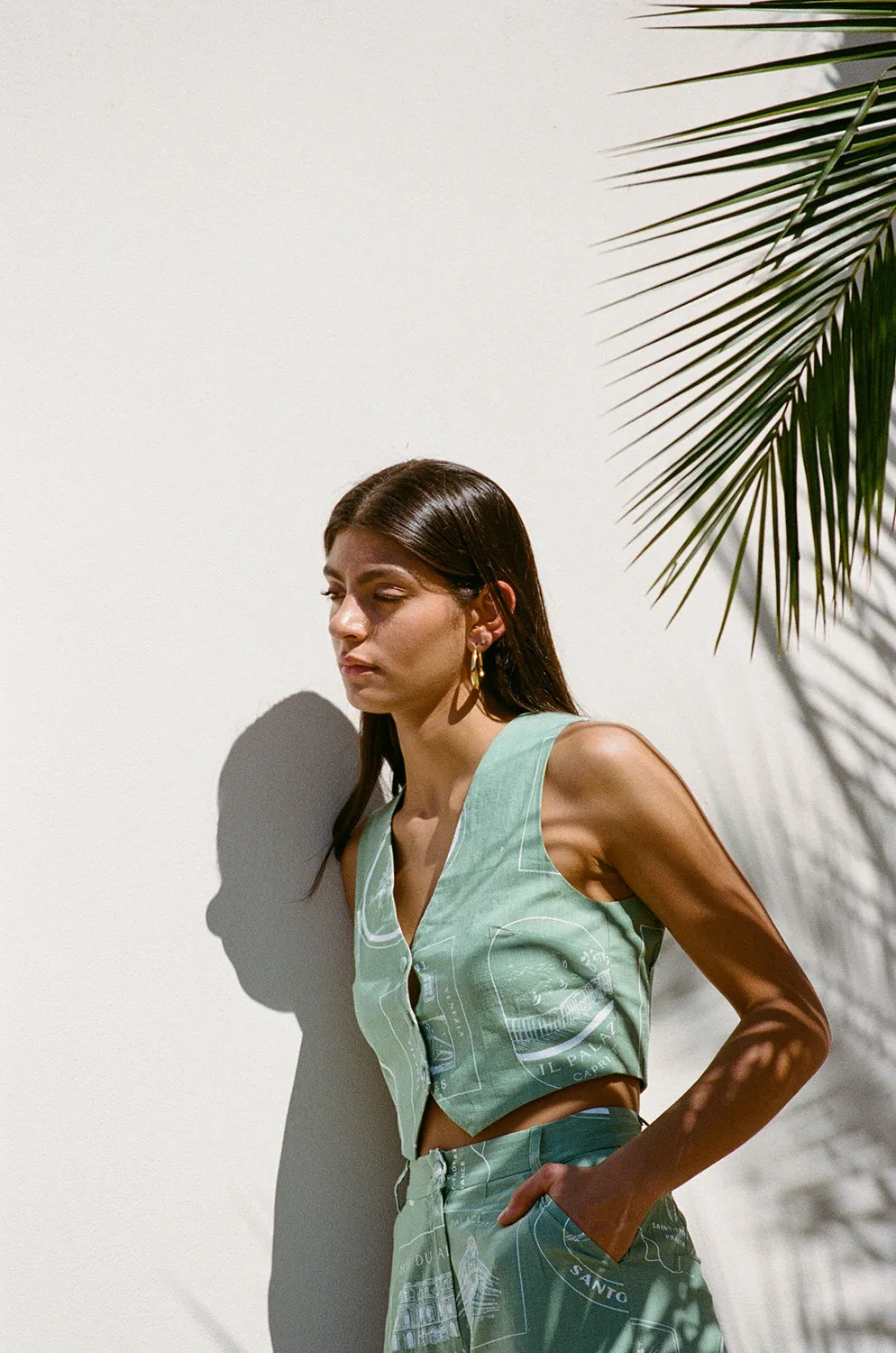 Montana Top - Luggage Labels sold by Sabo Skirt product image thumbnail 2