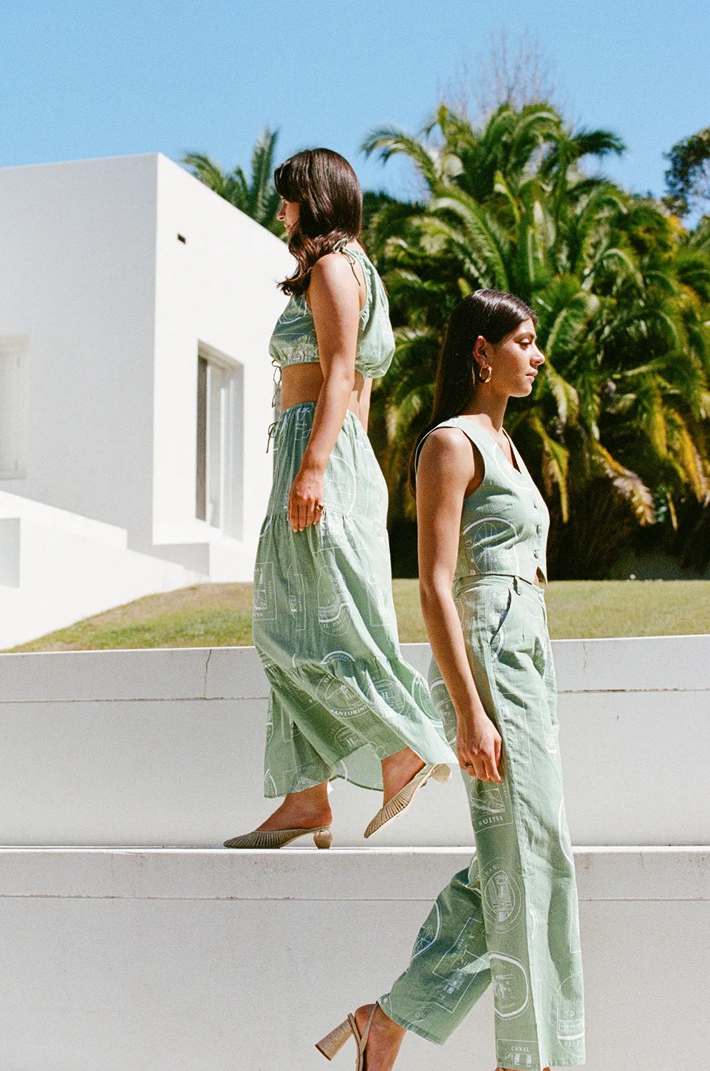 Montana Top - Luggage Labels sold by Sabo Skirt product image thumbnail 5