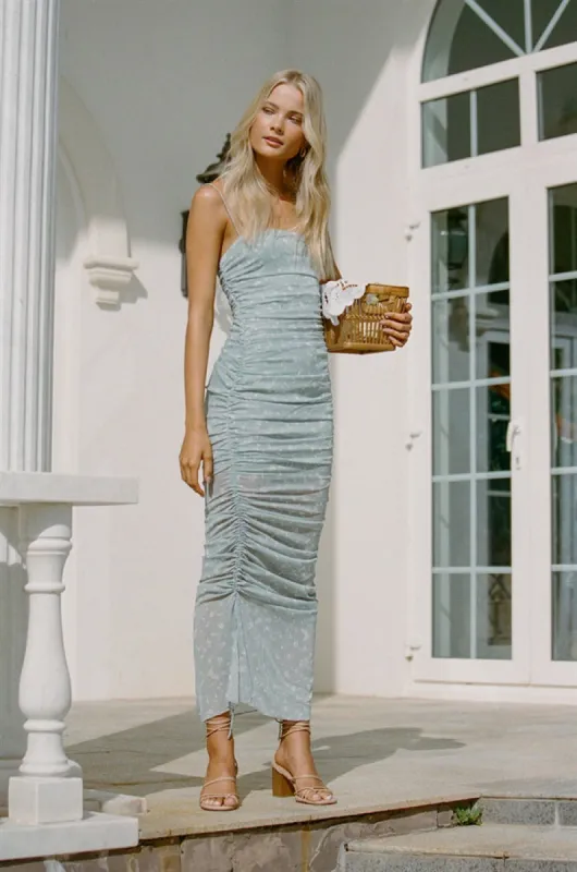 Serra Dress - Blue sold by Sabo Skirt